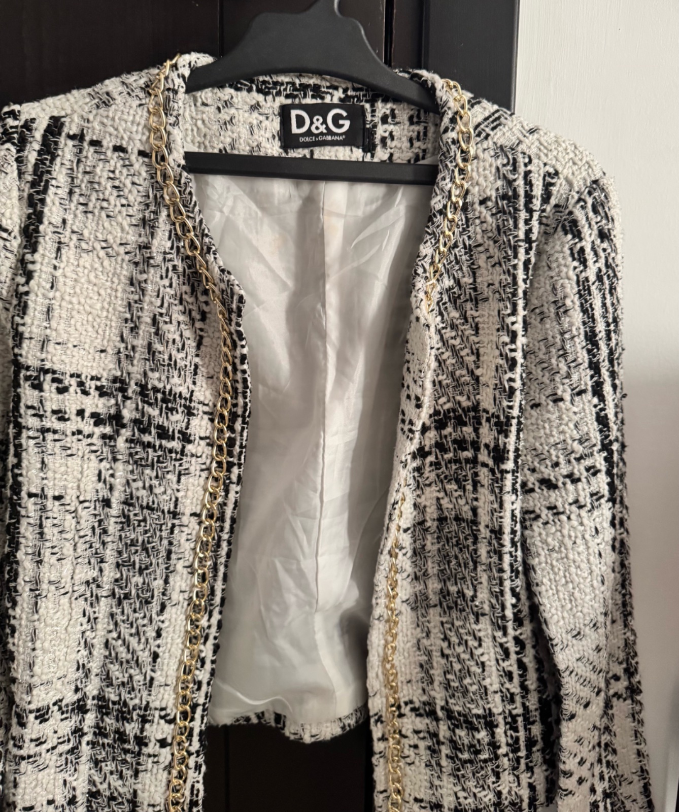 Veste en tweed DG