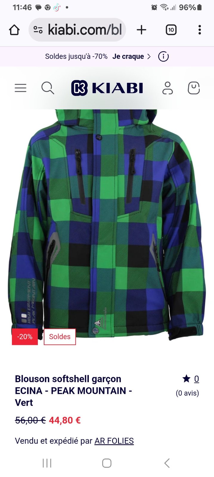 Manteau enfant
