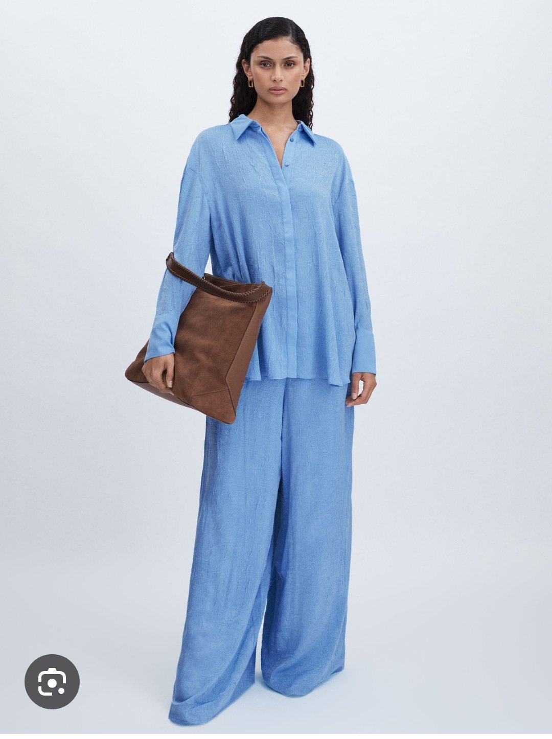 Set pantalon &chemise en viscose 