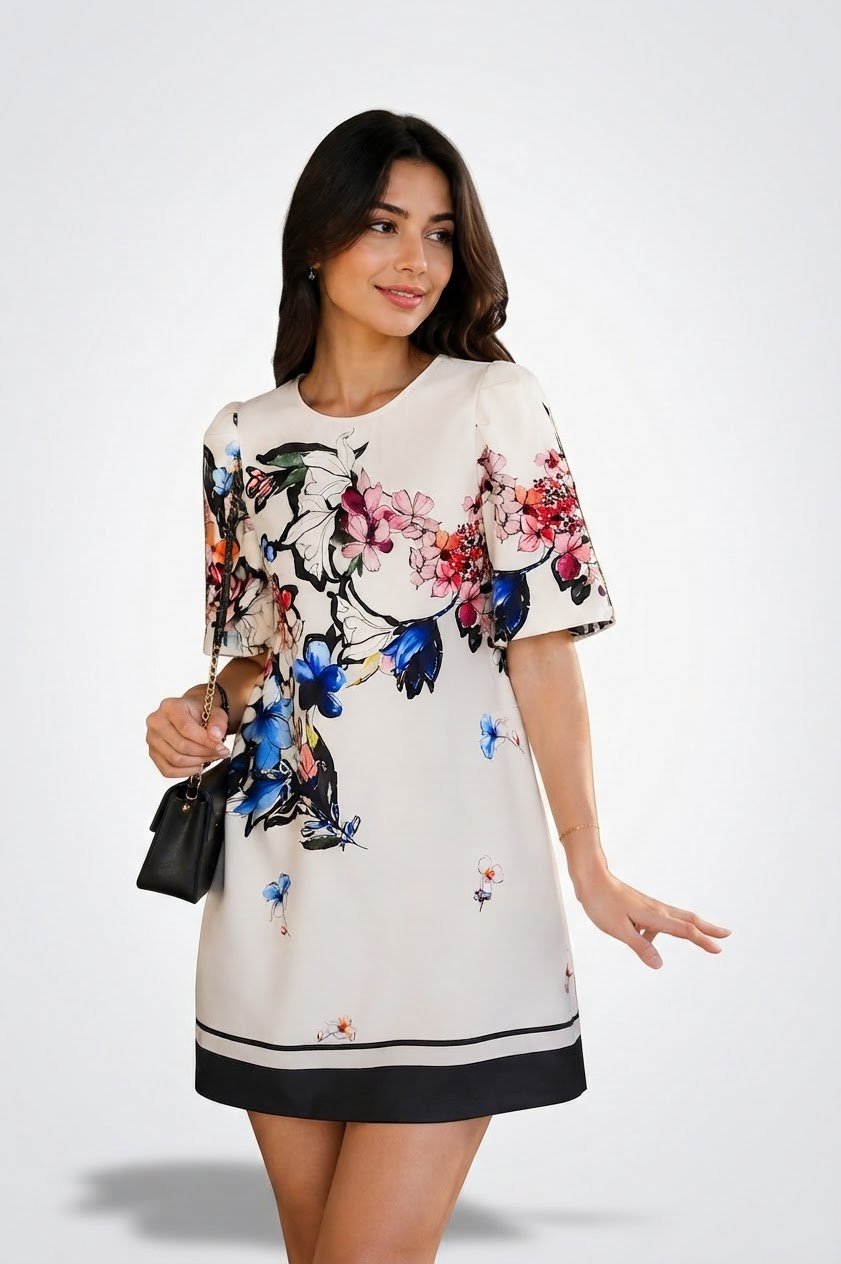 Robe Zara fleurie chic et élégante ✨