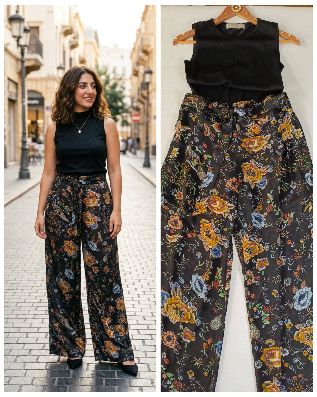 Pantalon &top zara 