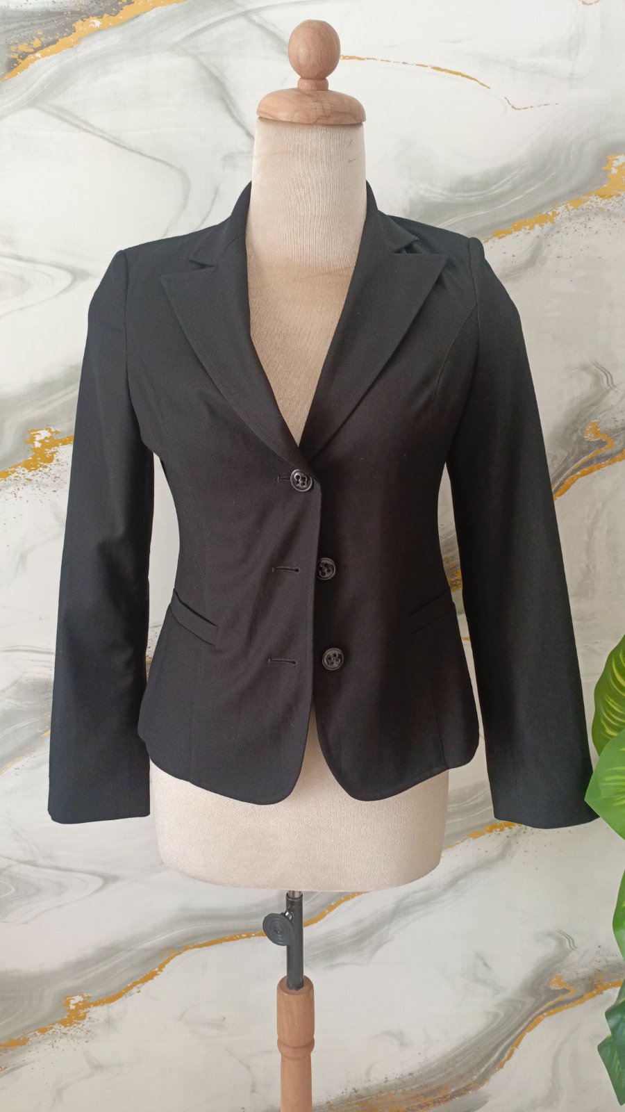 Blazer noire T40