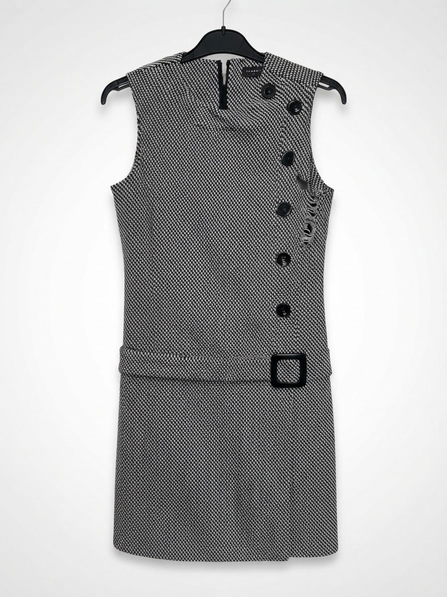Robe noir et blanc 