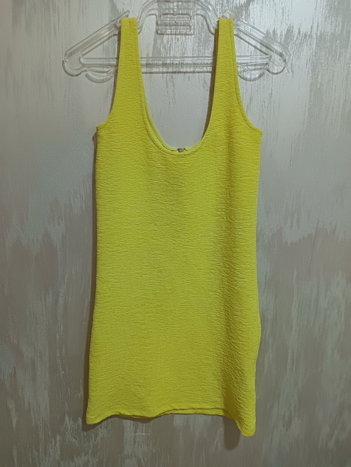 Robe jaune 