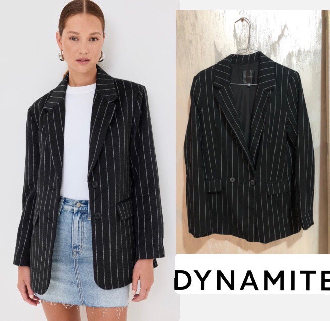 Blazer rayé "Dynamite"