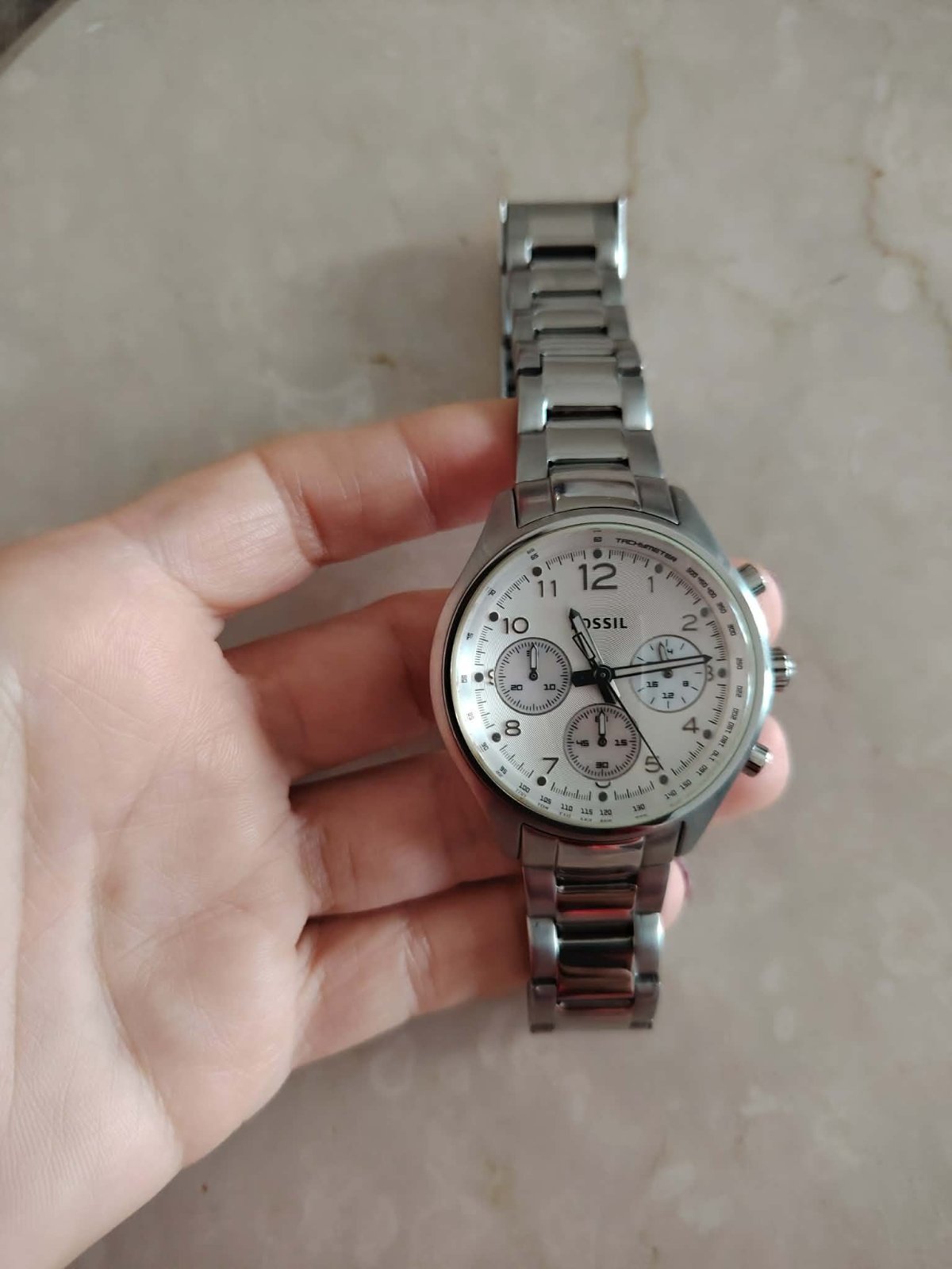 Montre Fossil 3 boîtiers unisex 