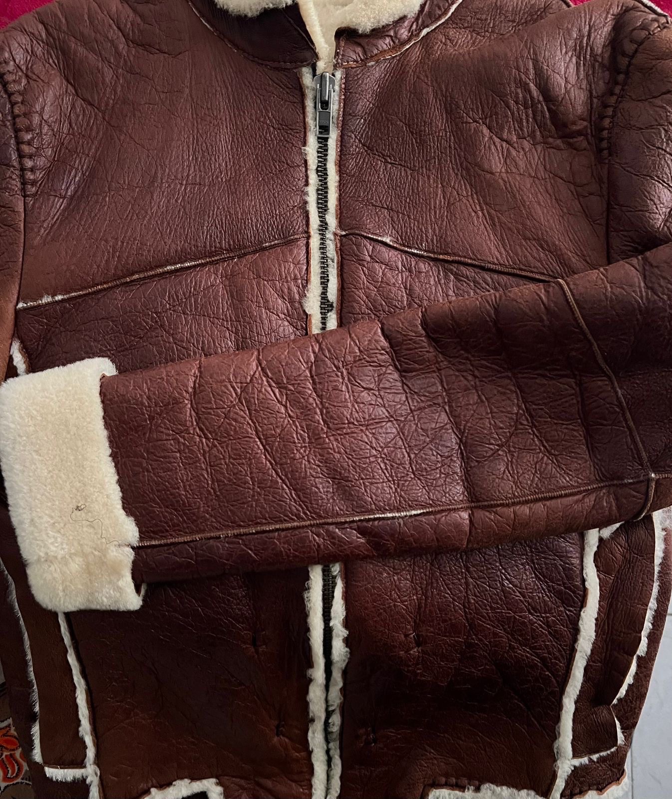 Veste cuir