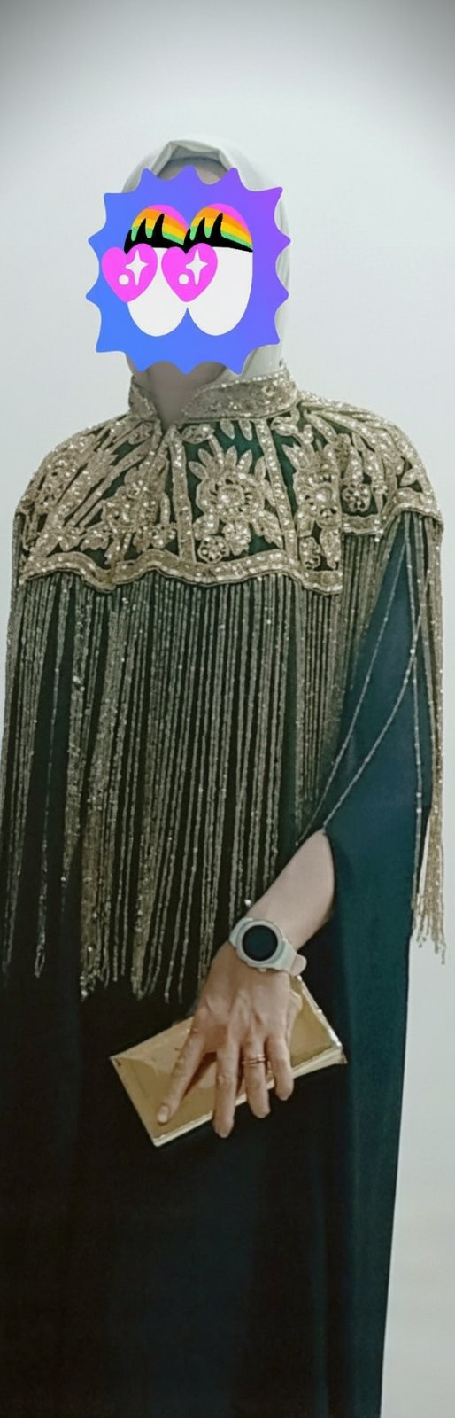 Abaya soirée haute qualité 