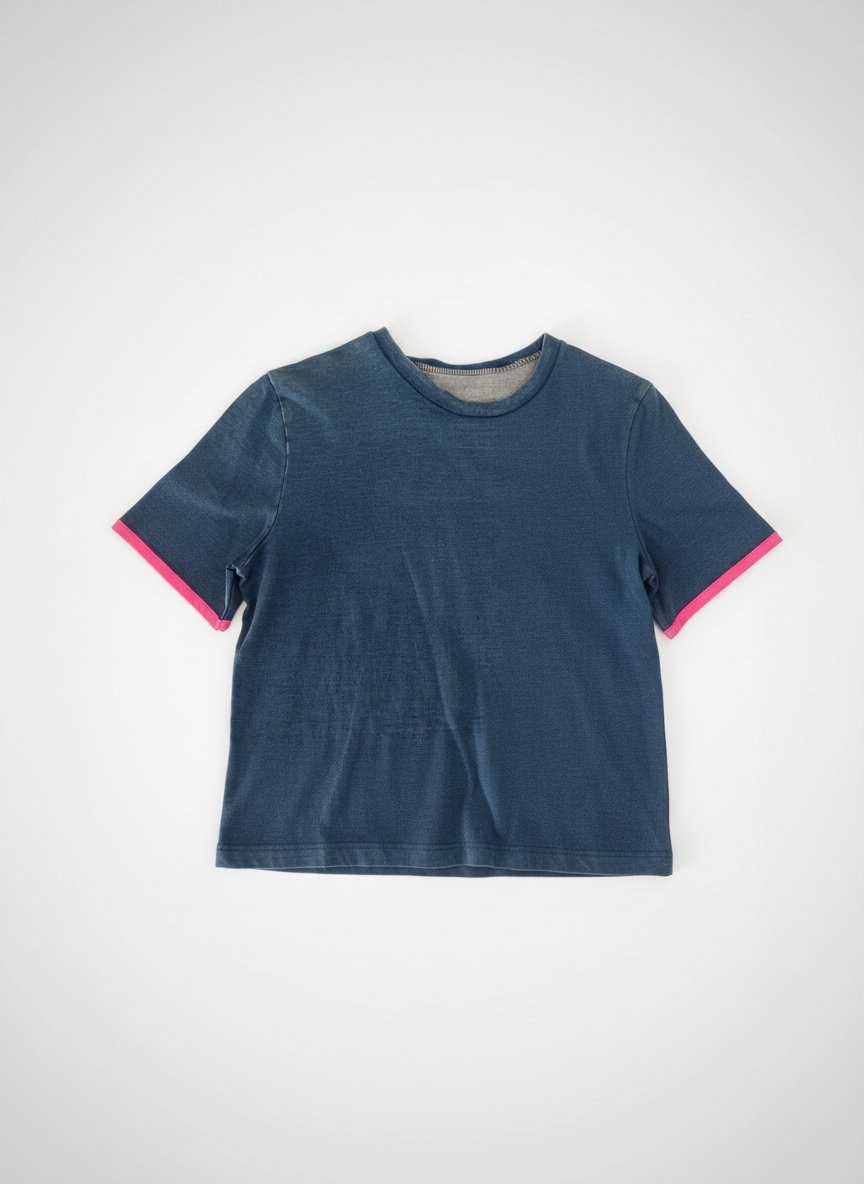 T-shirt bleu sport