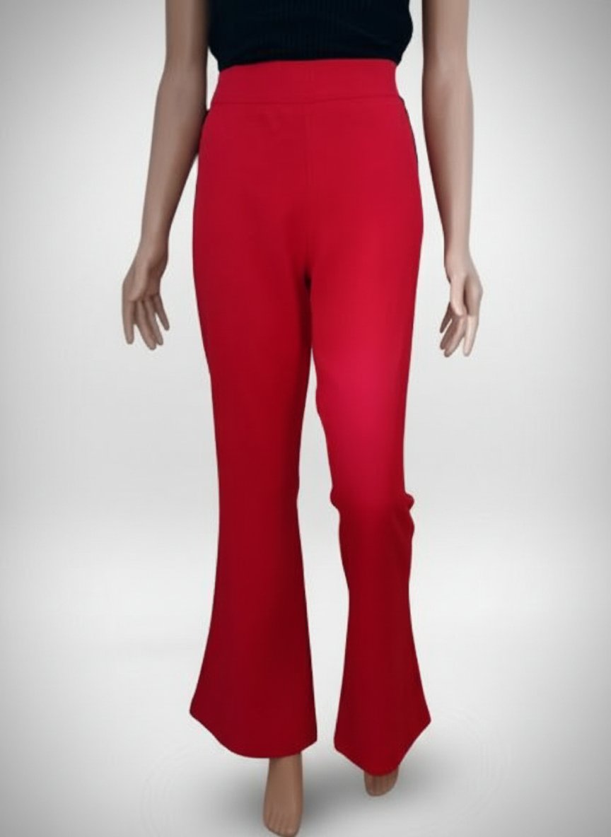 Pantalon rouge bordeaux femme , GLAN VARGLAN , état neuf 