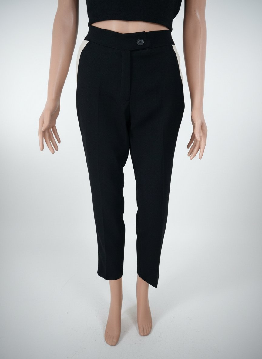 Pantalon noir femme made in italy , état neuf
