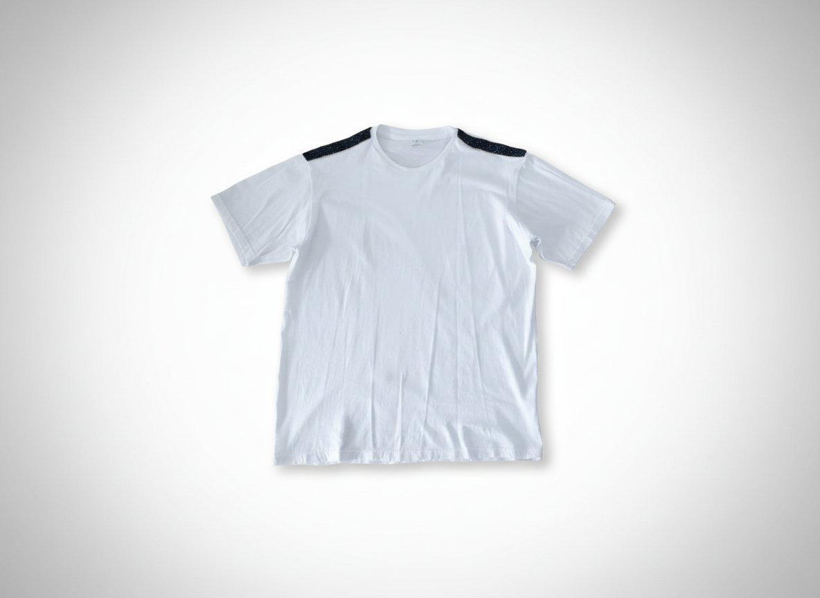 T-shirt blanc femme coton , état neuf