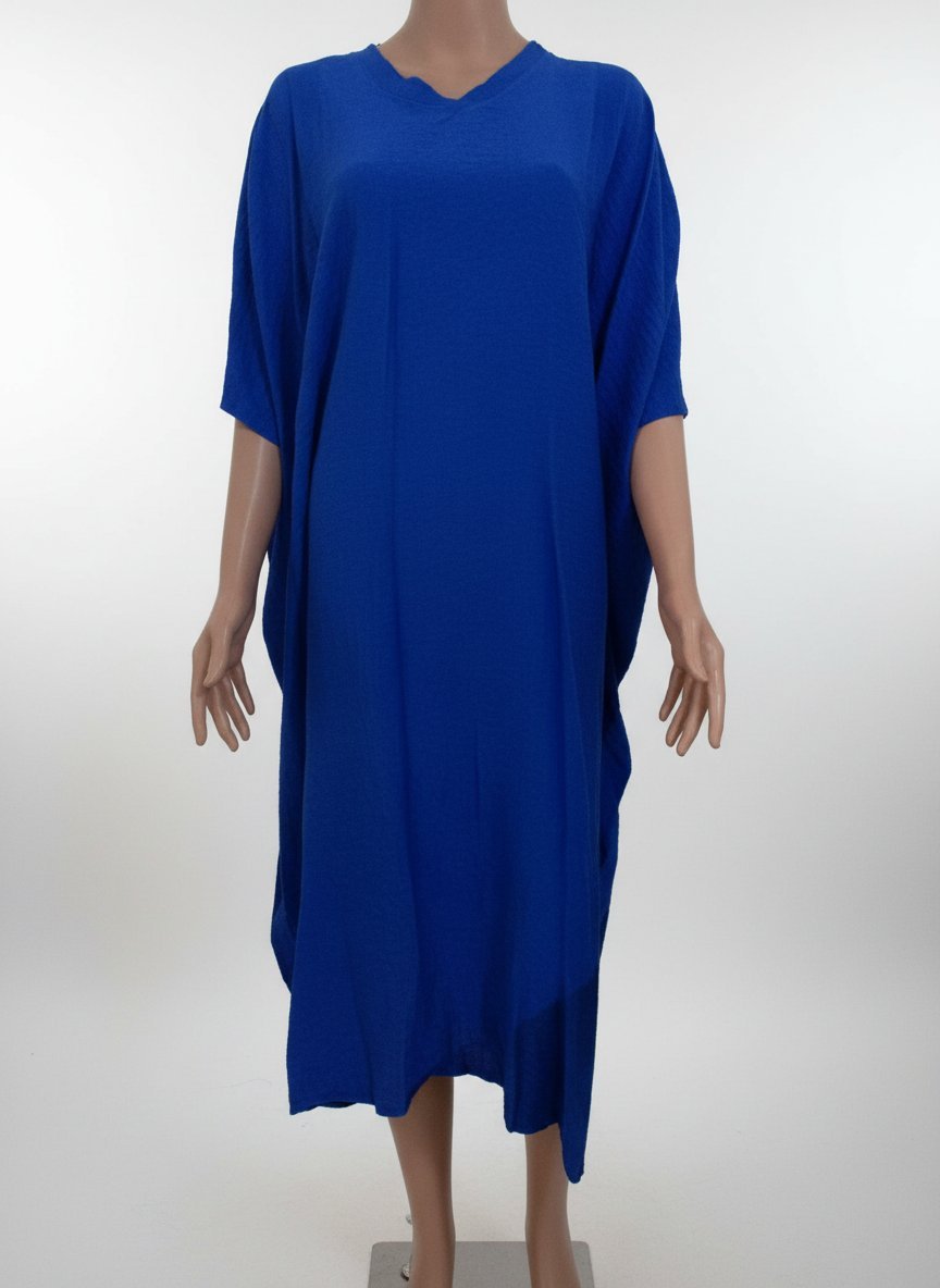 Robe long bleu , état neuf
