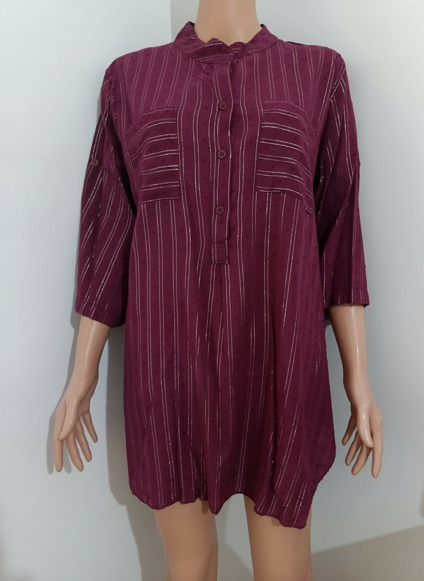 Robe chemise violet NEW COLLECTION , état neuf