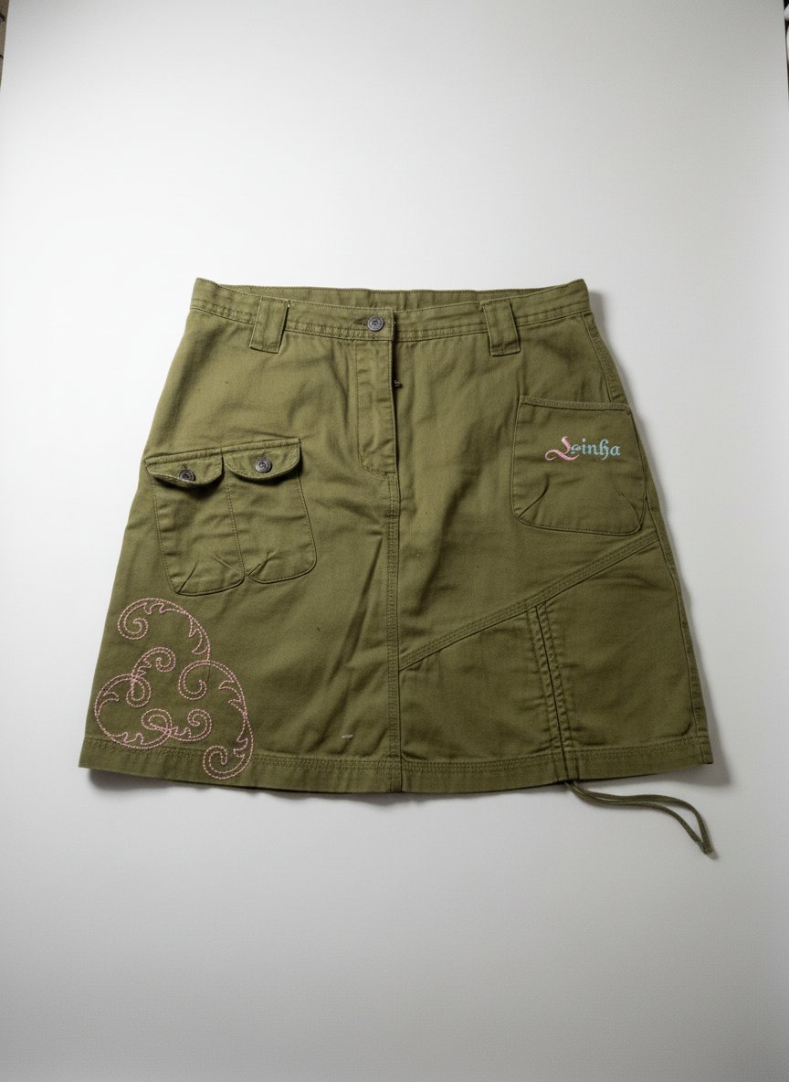 Jupe vert militaire 