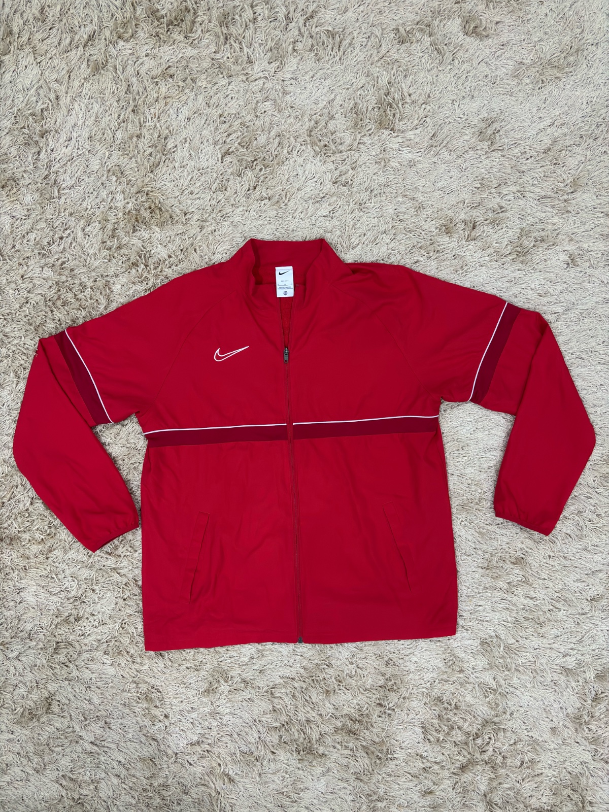 Nike Dri-FIT Academy Jacket Red ❤️🤍  Authentic✅