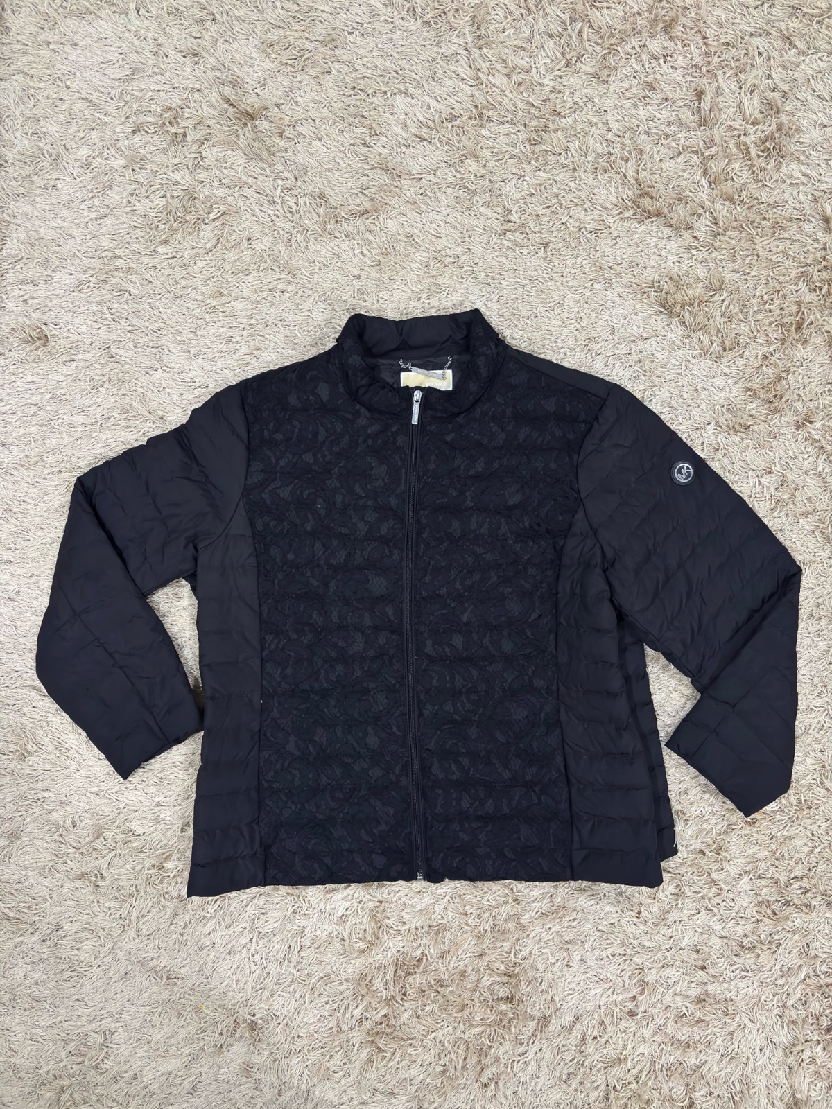 Veste Michael Kors noire avec dentelle 