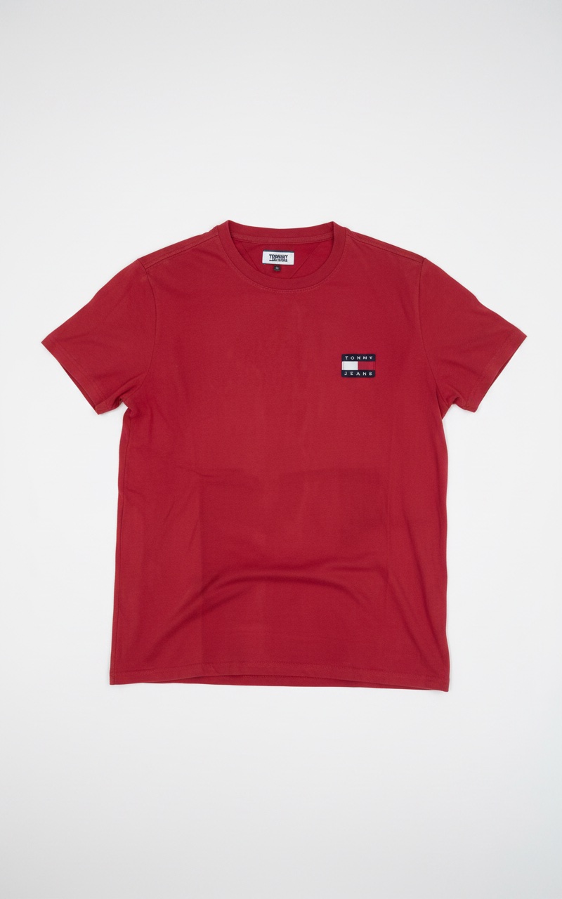 PULL TOMMY JEANS ®️  ROUGE ❤️🤍
