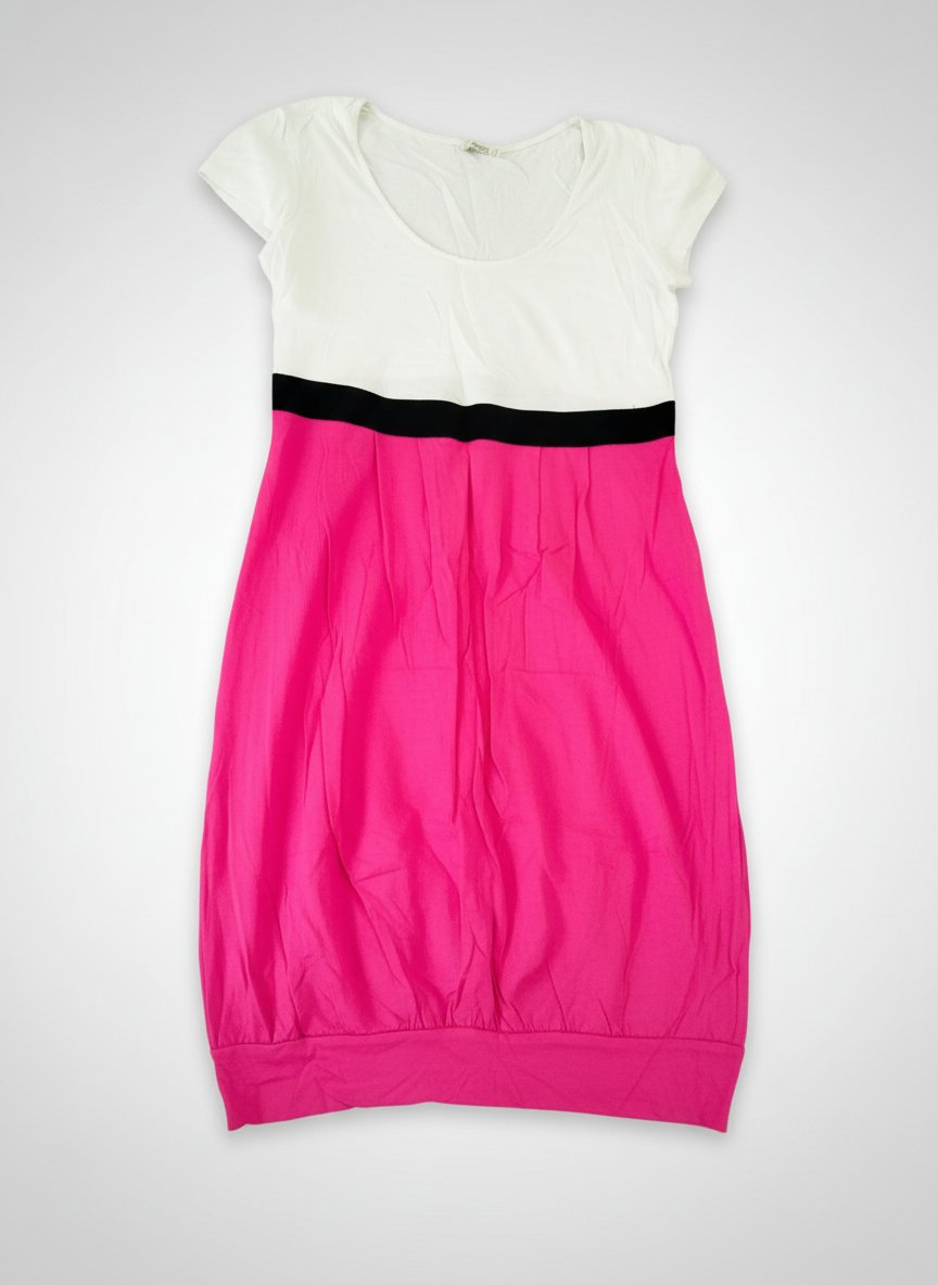 Robe mini en deux couleurs 