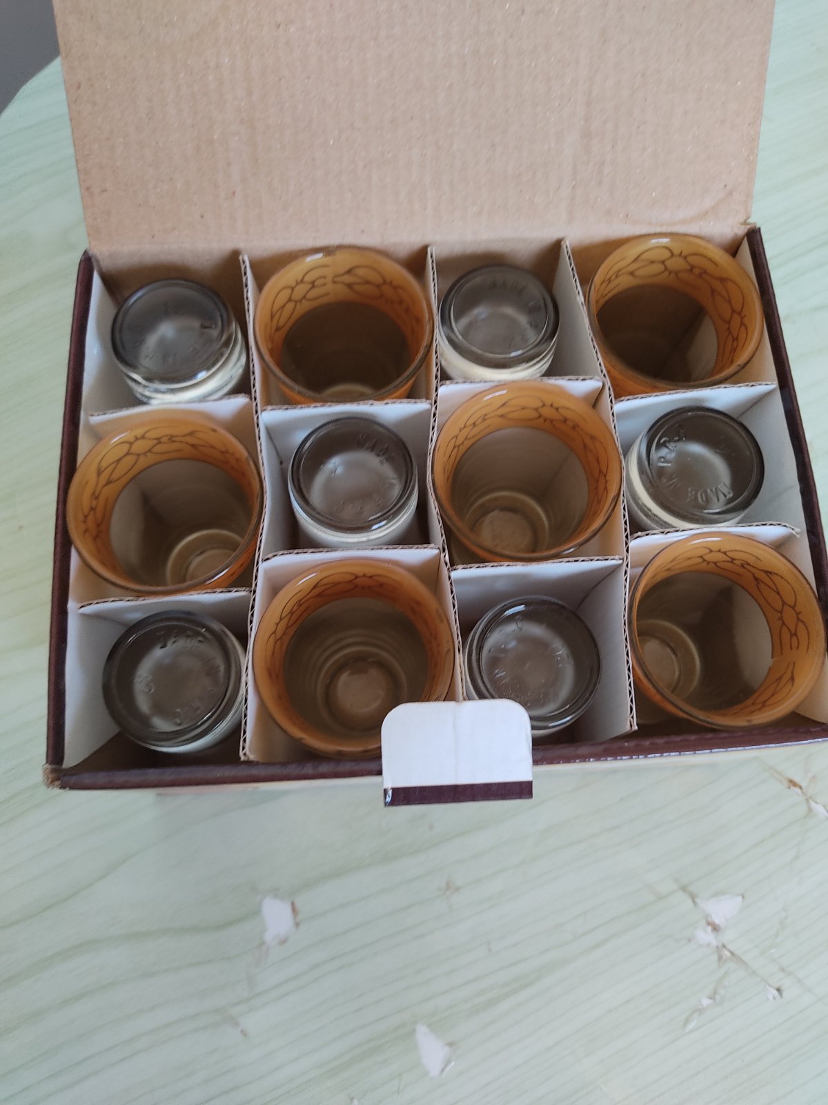 Coffret thé (12 verres)