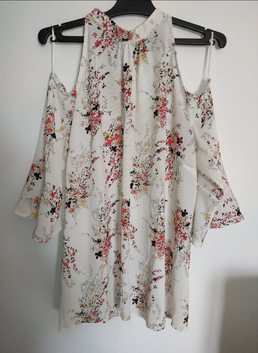Pull fleurie 