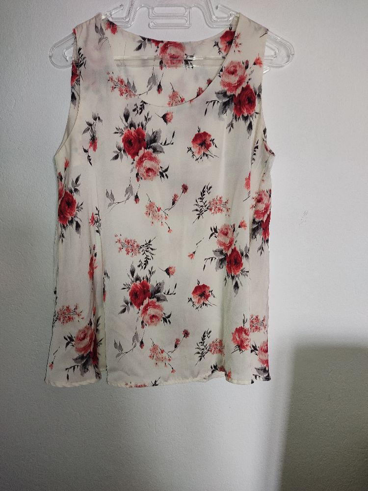 Pull fleuri femme 