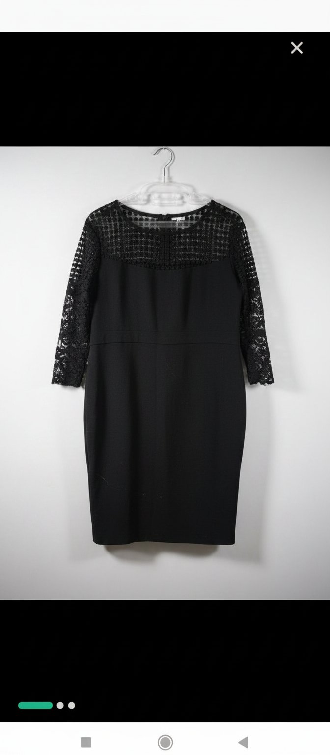 Robe guipure 