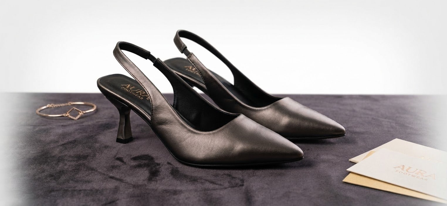 Escarpins gris foncé yeeeser hlow