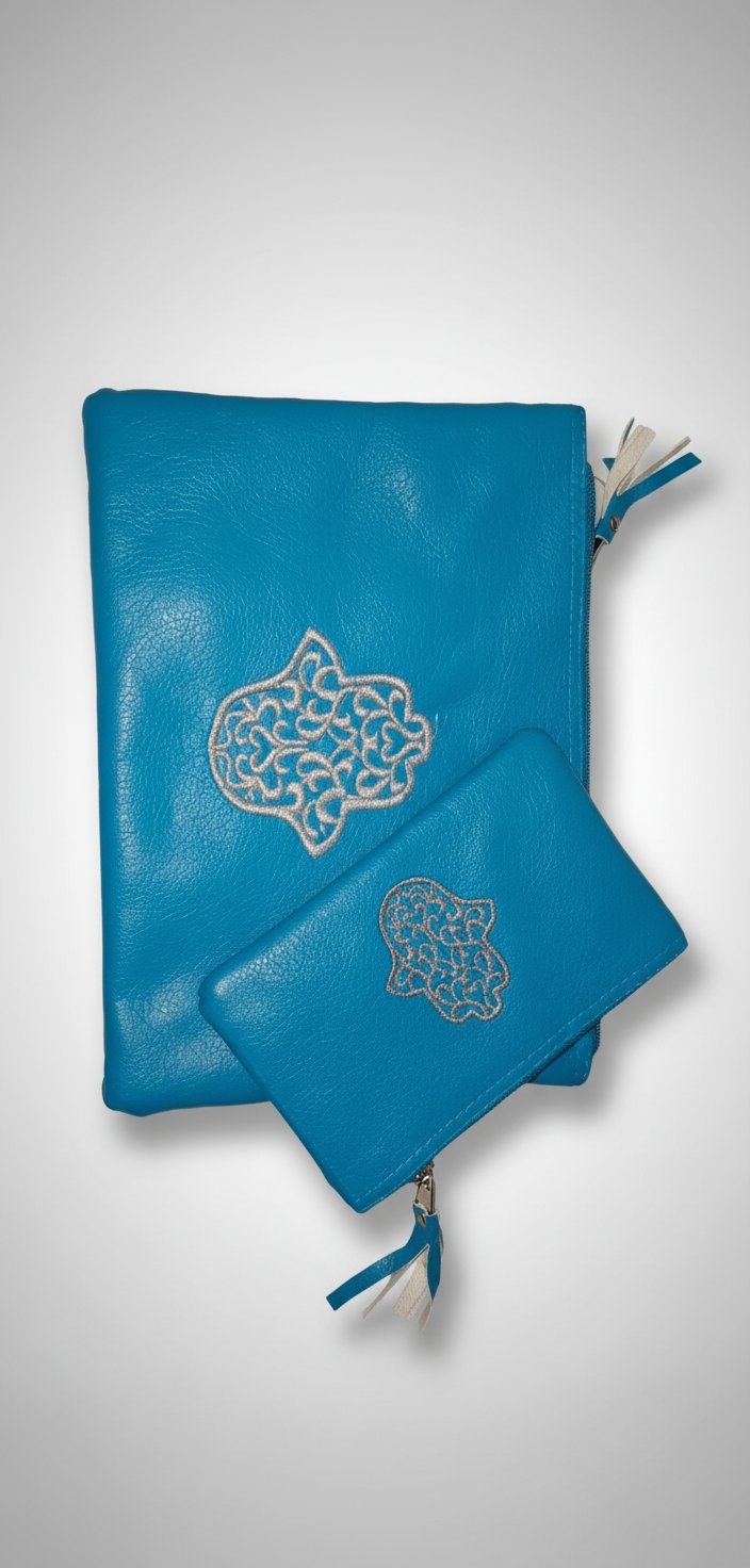 2 trousse traditionnel bleu 