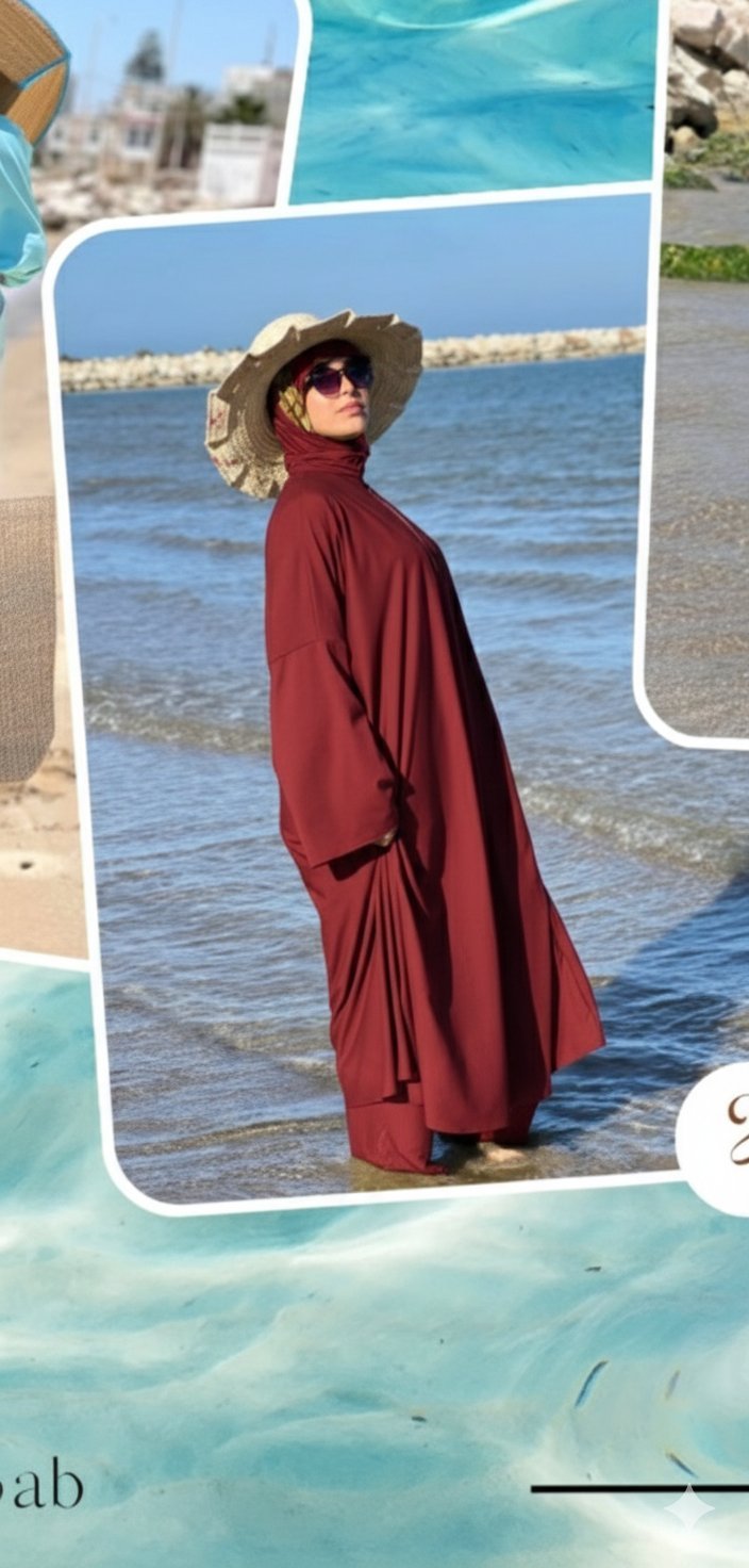 Purkini femme voilée yfata9 