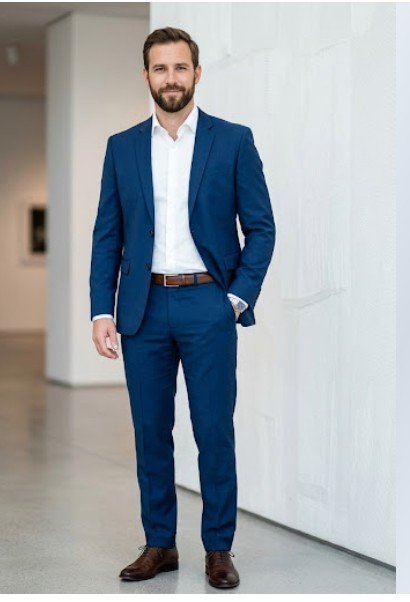 Costume homme de marque zen habille une seule fois tout neuf taille l xl