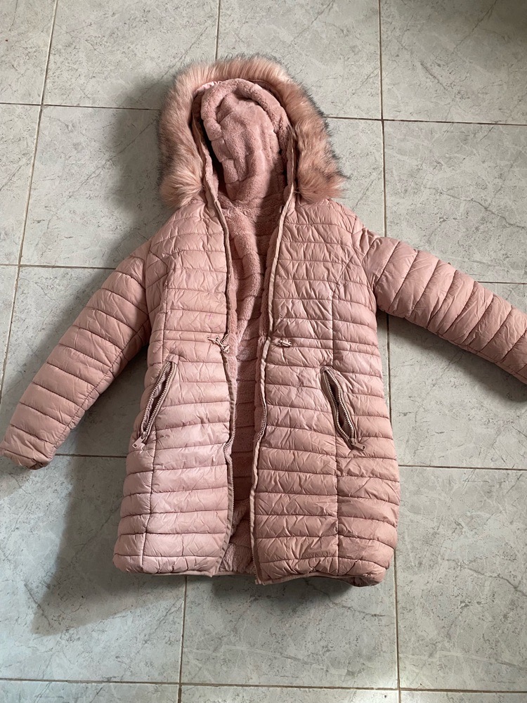 Manteau double face taille M/L