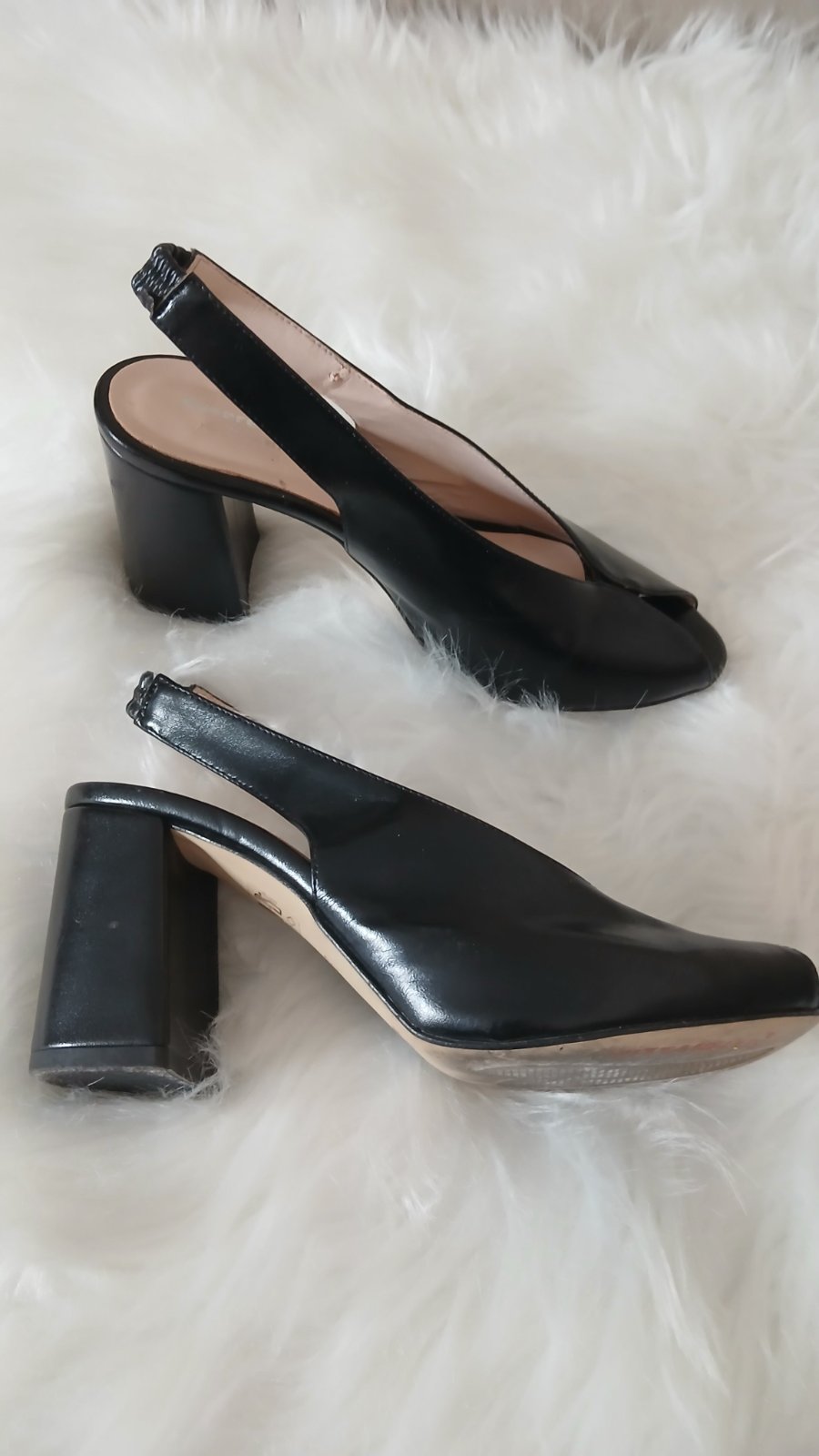 Escarpins chic noire, jdid, ndhif, bon qualité, pointure 37