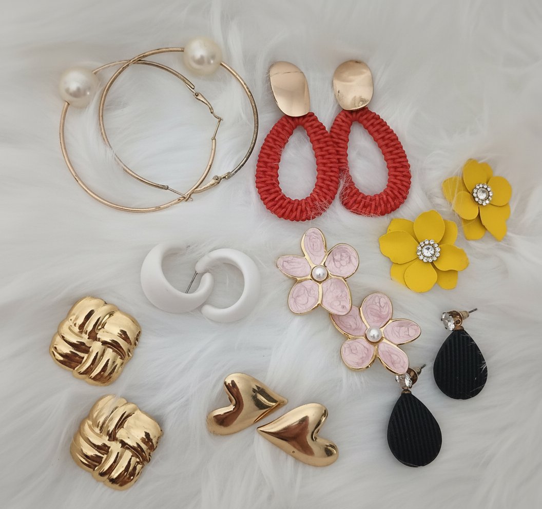 Des boucles d'oreille,qualité inoxydables, a bas prix 40 dt