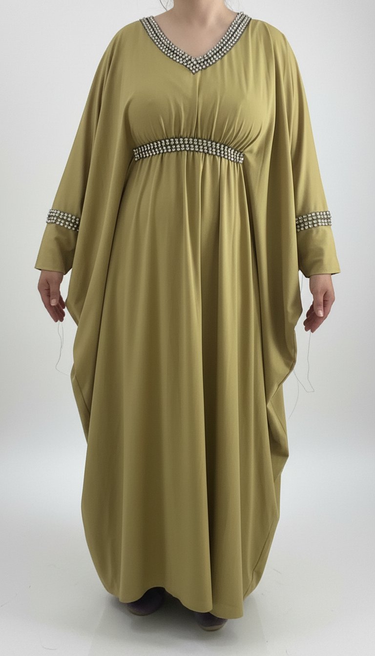 Poncho vert kiwi,ylabes m 36.42 ,bel  5it tet 7akem fih men de5el 