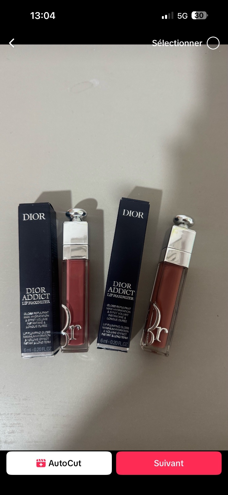 1 Gloss dior 