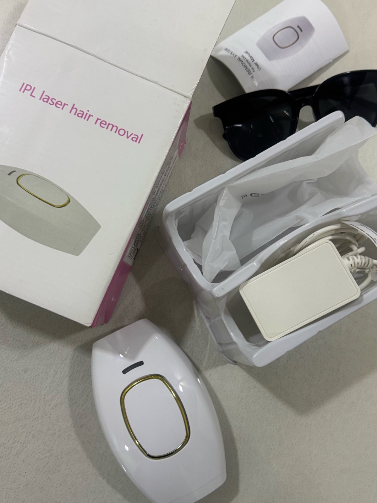 IPL laser hair removal