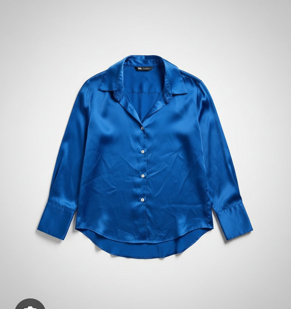 Chemise en satin 