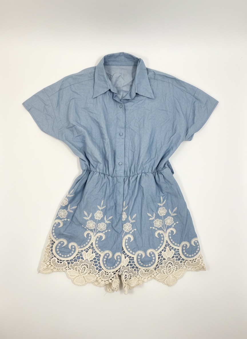 Salopette, short