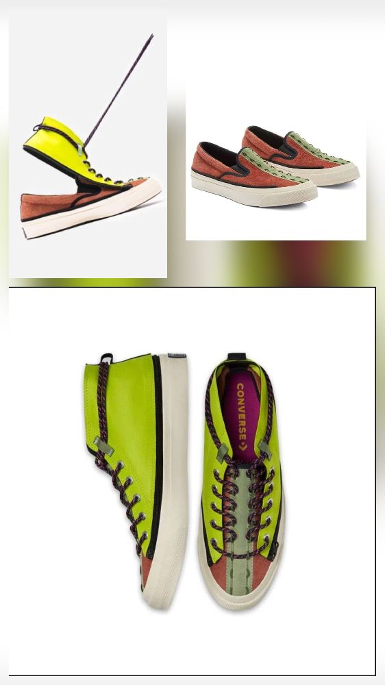 Converse Deck Star Mid Zip Lime Unisexe Shoes CHUK TAYLOR Neuf 