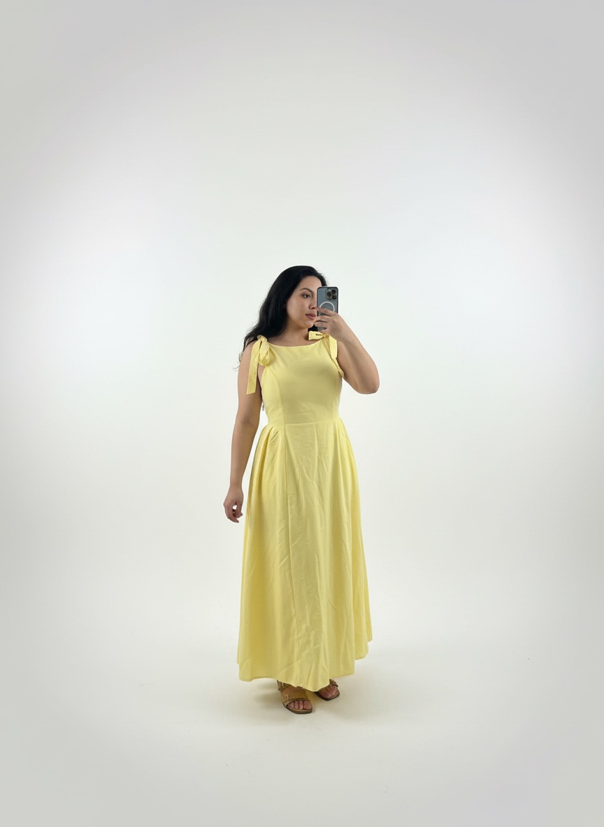 Robe butterfly yellow pastel