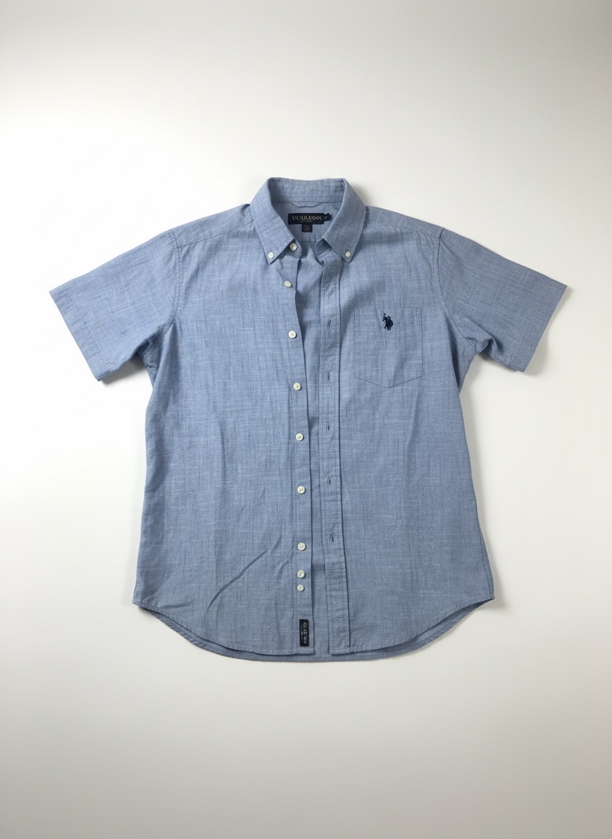 Chemise us polo bleu 