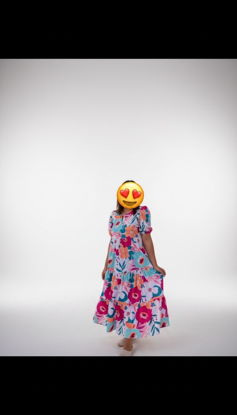 Robe fleurie en tres bon etat 