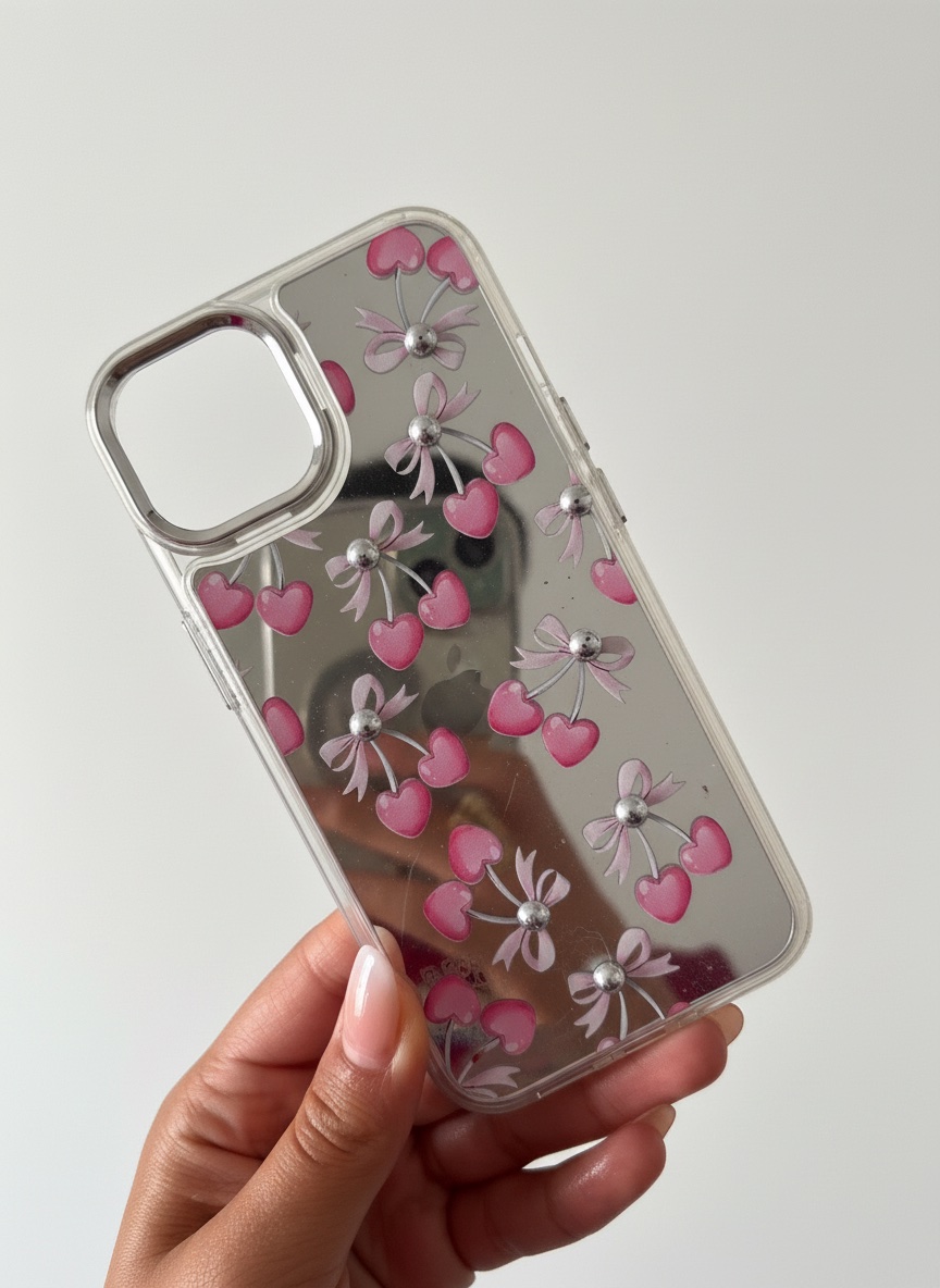 Cache iphone 14/15 en tres bon etat 🌸