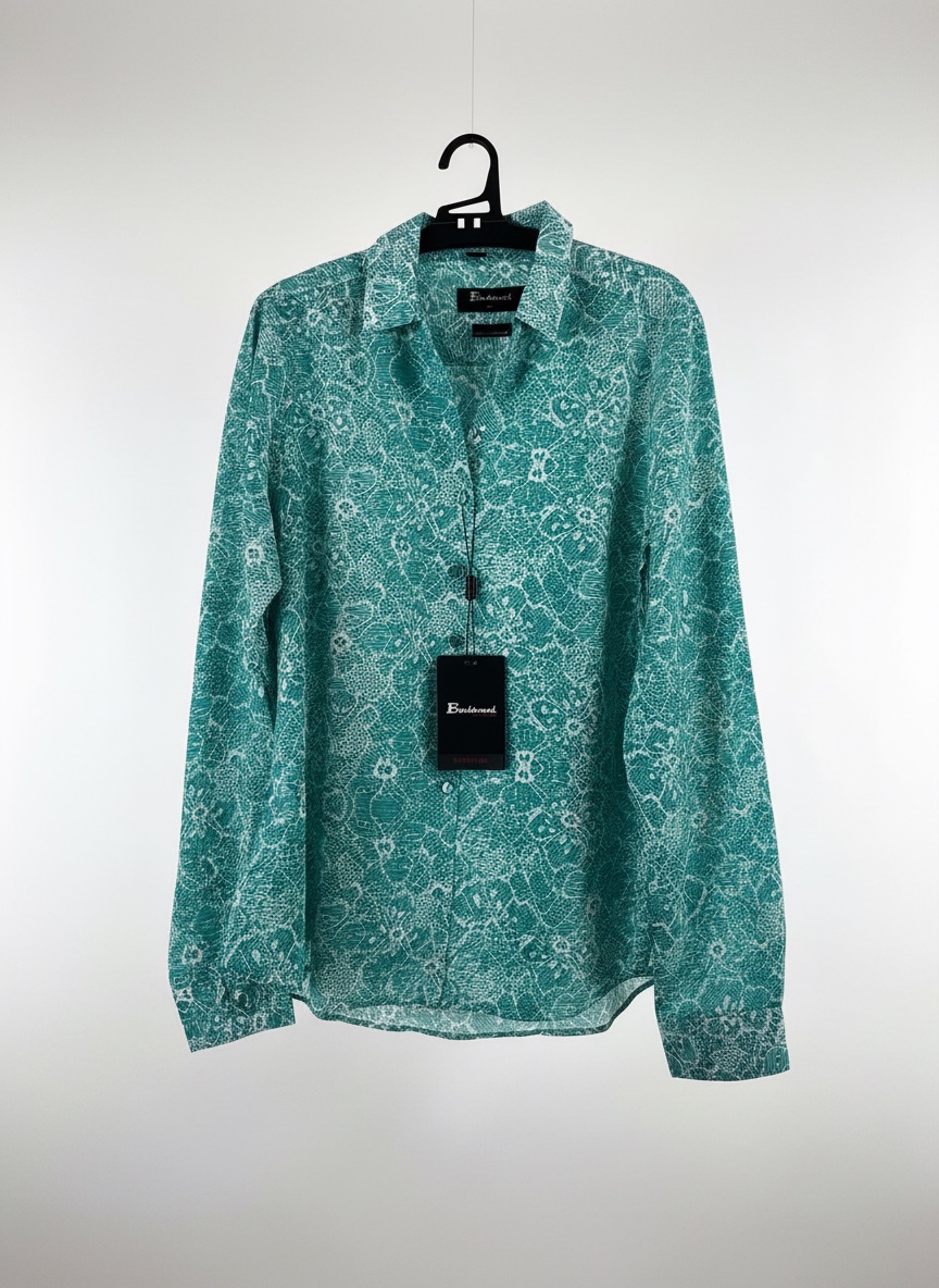 Chemise verte imprimée de la marque Boulevard