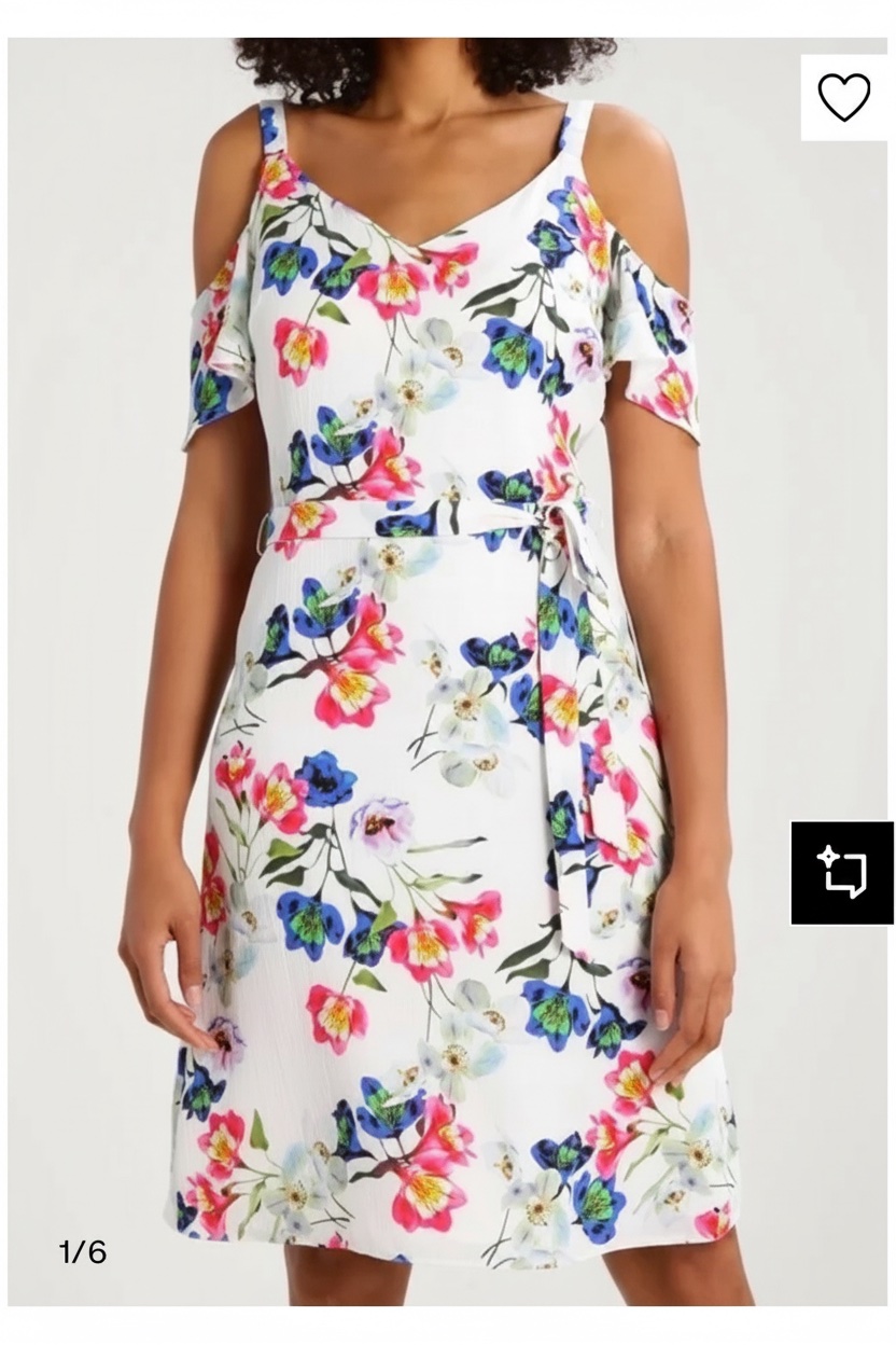 Robe d'été à motif floral de la marque Wallis