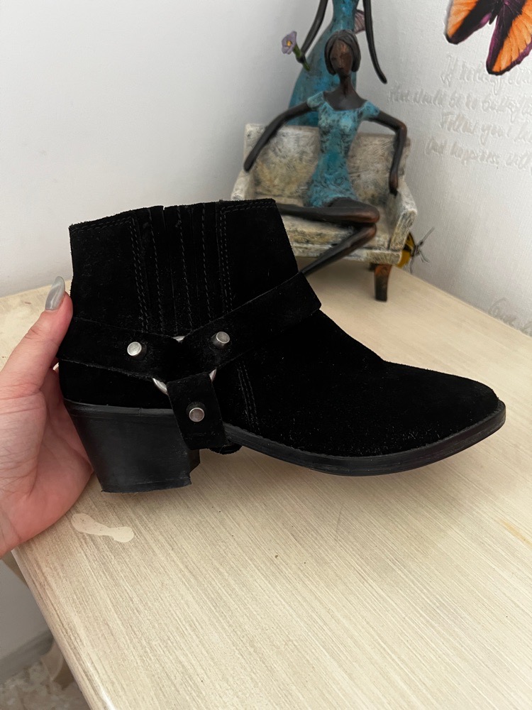 Bottine Mango en cuir