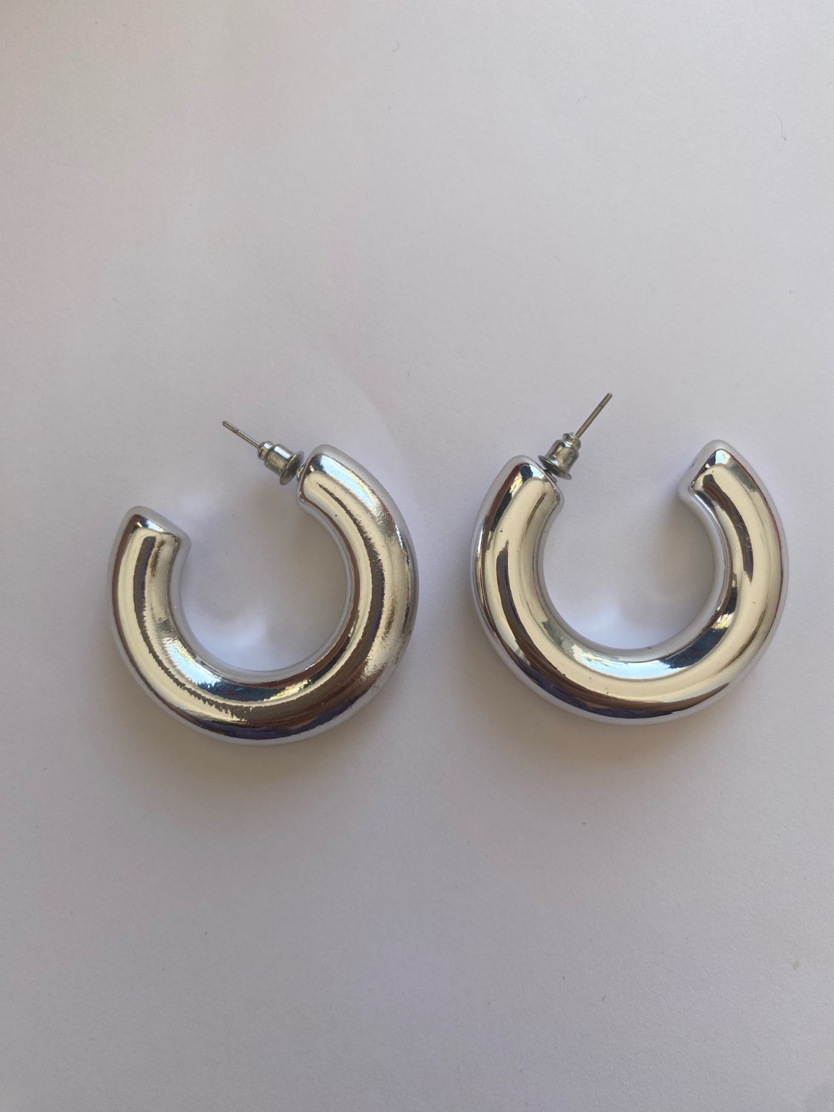 Boucles d'oreilles en acier inoxydable
