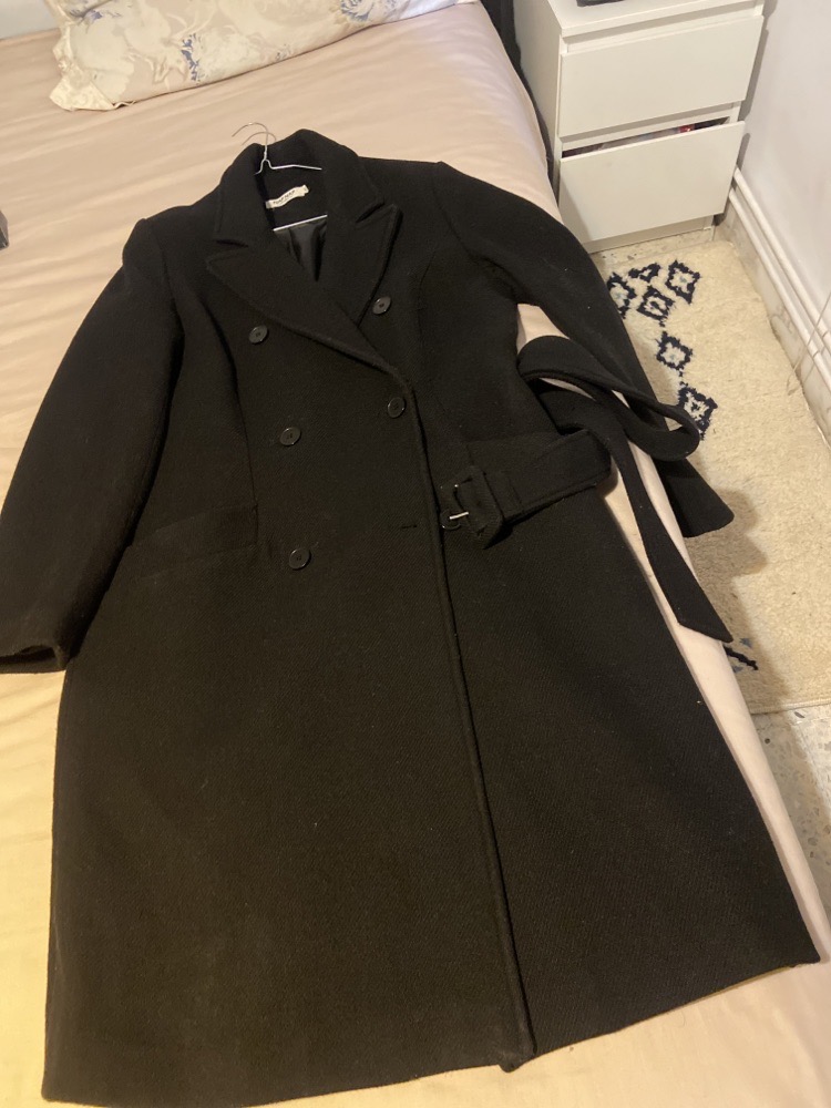 Manteau noir Nafnaf