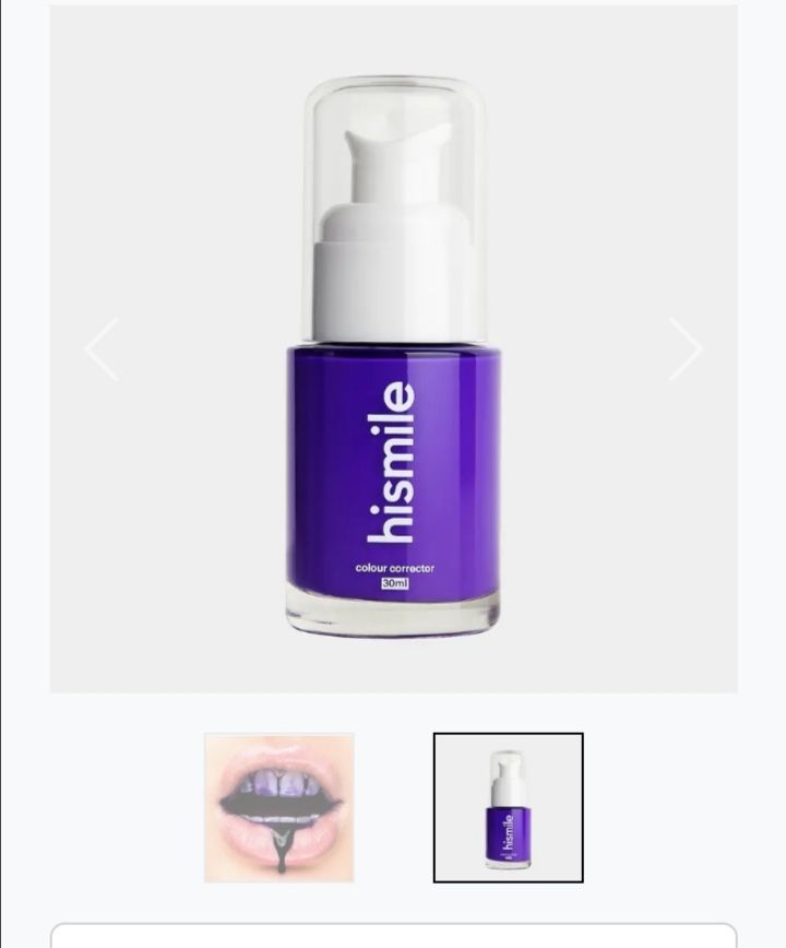 Hismile correcteur de couleur 